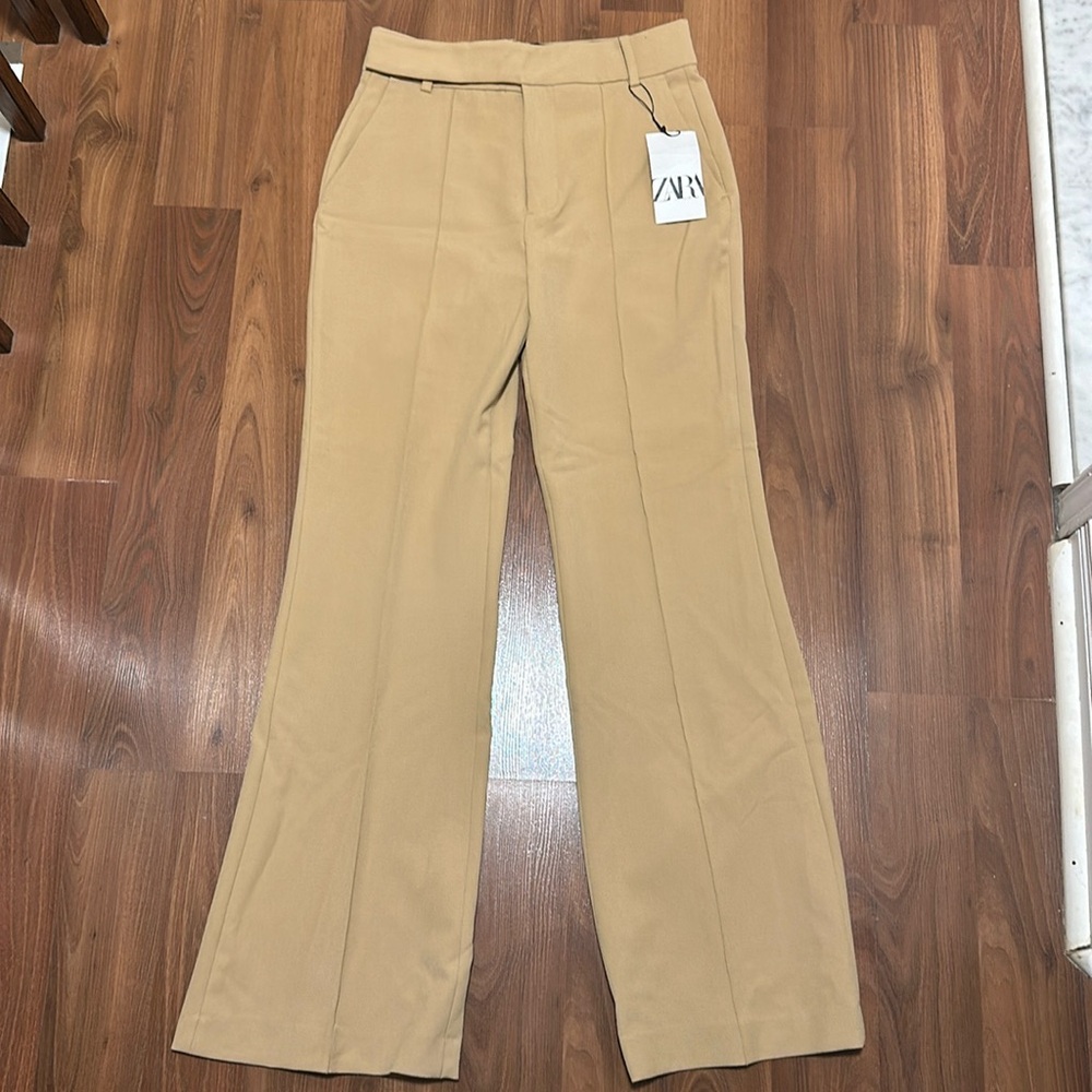 NWT Zara beige trousers